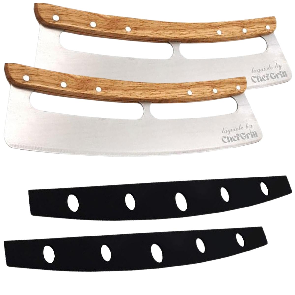 Foto 2 pulgar | Cortapizzas Chefgrill de Acero Inoxidable 2 Piezas-Venta Internacional