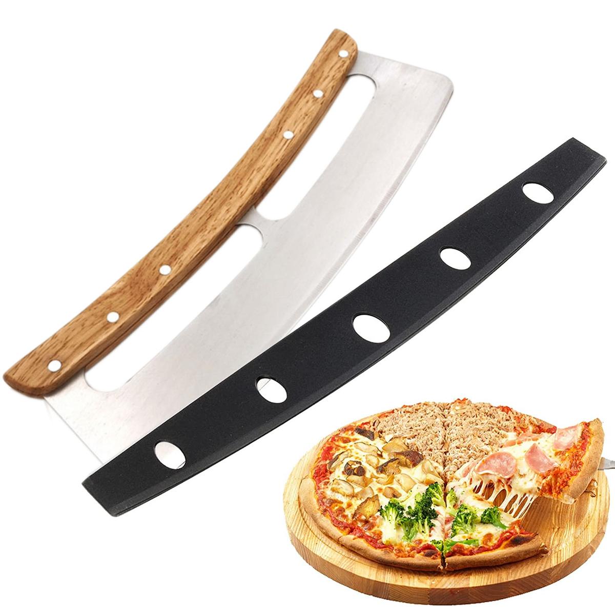 Foto 4 pulgar | Cortapizzas Chefgrill de Acero Inoxidable 2 Piezas-Venta Internacional