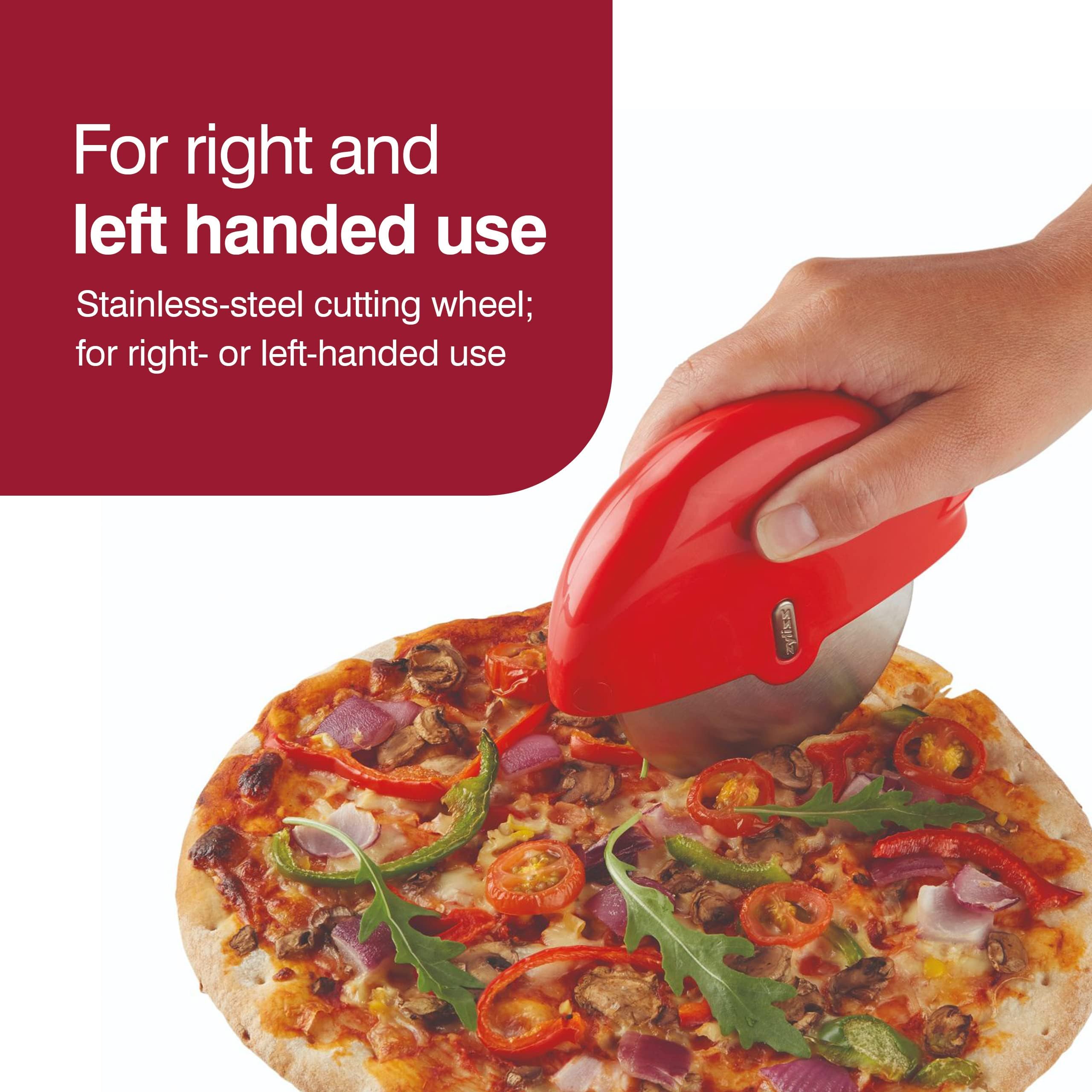Foto 6 pulgar | Cortador De Pizza Zyliss Portátil Con Hoja Extraíble, Apto Para Lavavajillas - Venta Internacional.