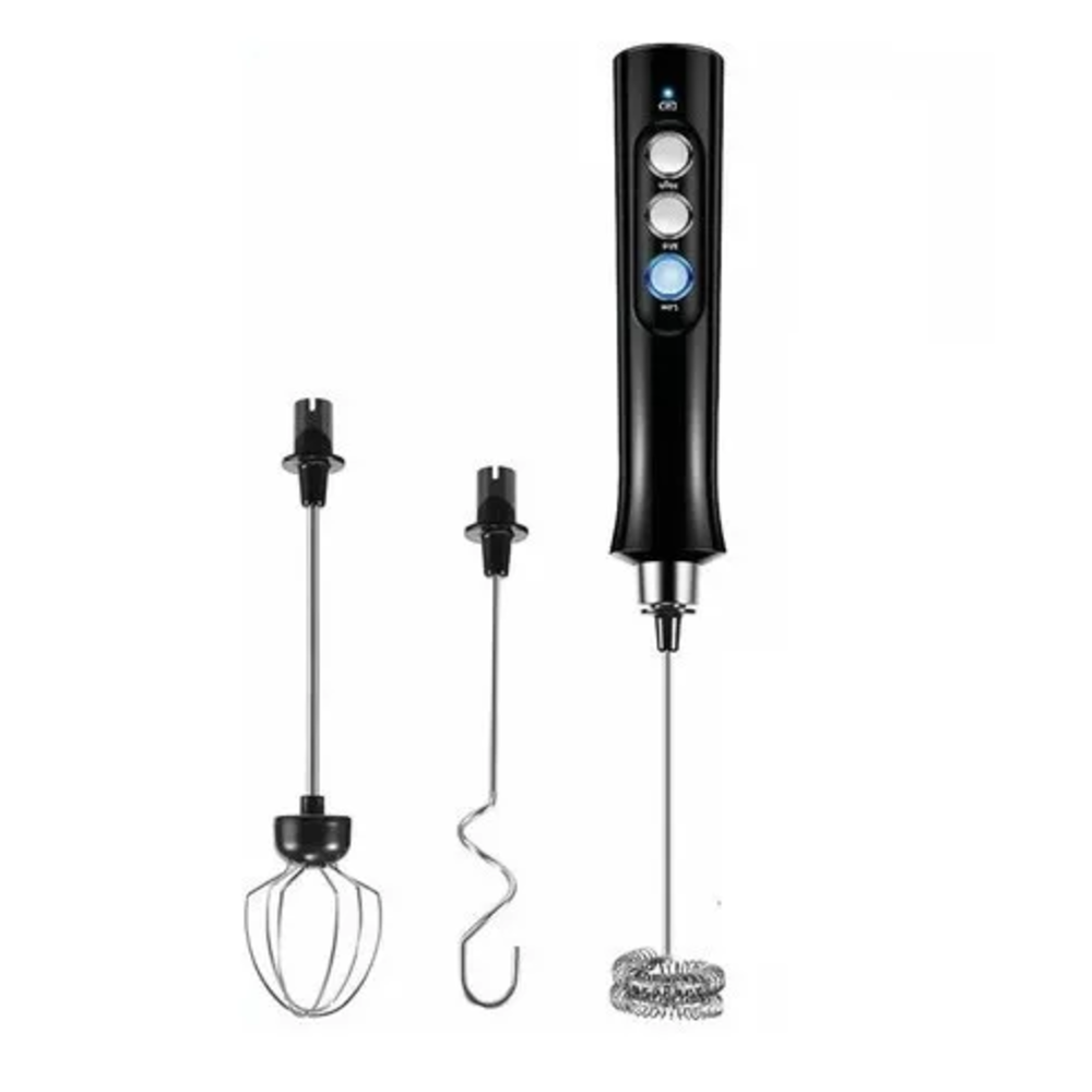 Foto 1 | Batidor Eléctrico Espumador Leche Batidora Malubero color Negro
