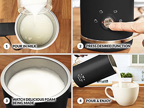 Foto 5 | Venta Internacional-espumador De Leche Eléctrico, Calentador Automático De 300 Ml