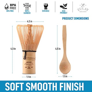 Foto 3 | Set de Batidor y Cuchara de Bambú para Matcha - Mejora el Sabor y Aroma de tu Té en Polvo