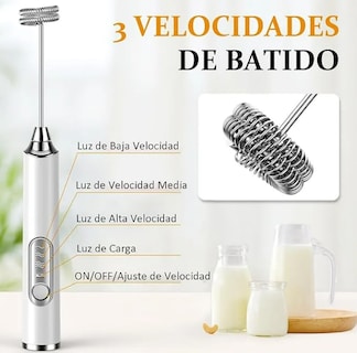 Foto 2 | Espumador Xtellar De Leche De Mano Batidor Recargable Para Café