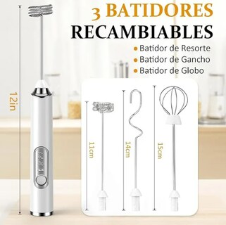 Foto 3 | Espumador Xtellar De Leche De Mano Batidor Recargable Para Café