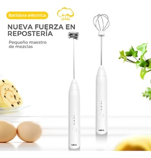 Foto 2 | ''mini Batidora De Nata Eléctrica Recargable Uso Doméstico Blanco ''