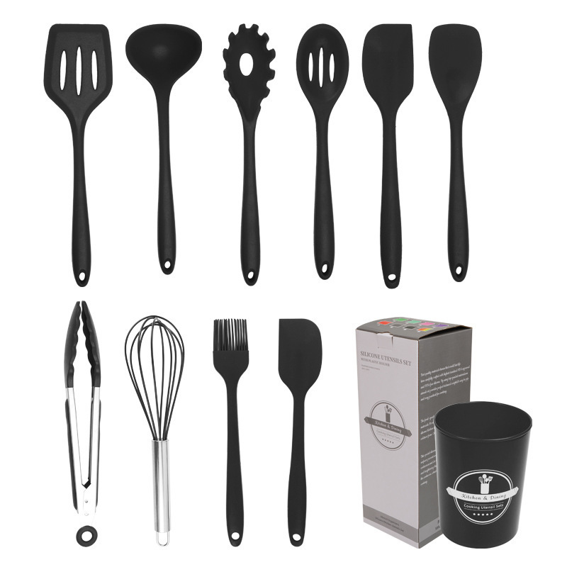 Juego de Utensilios de Cocina HappyWare 11 Piezas Antiadherente