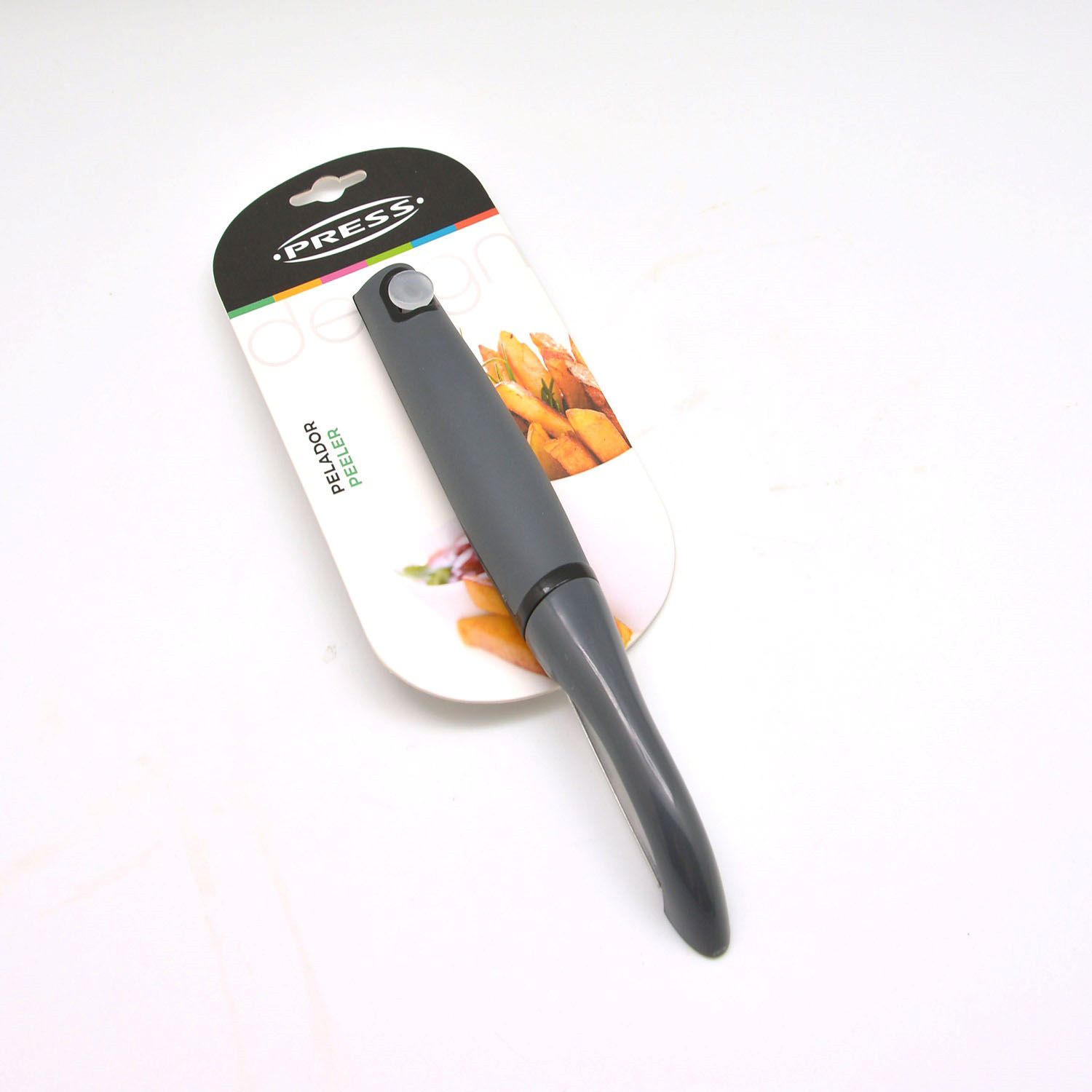Foto 4 pulgar | Pelador Vertical de Frutas y Verdura Press 10201 color Gris