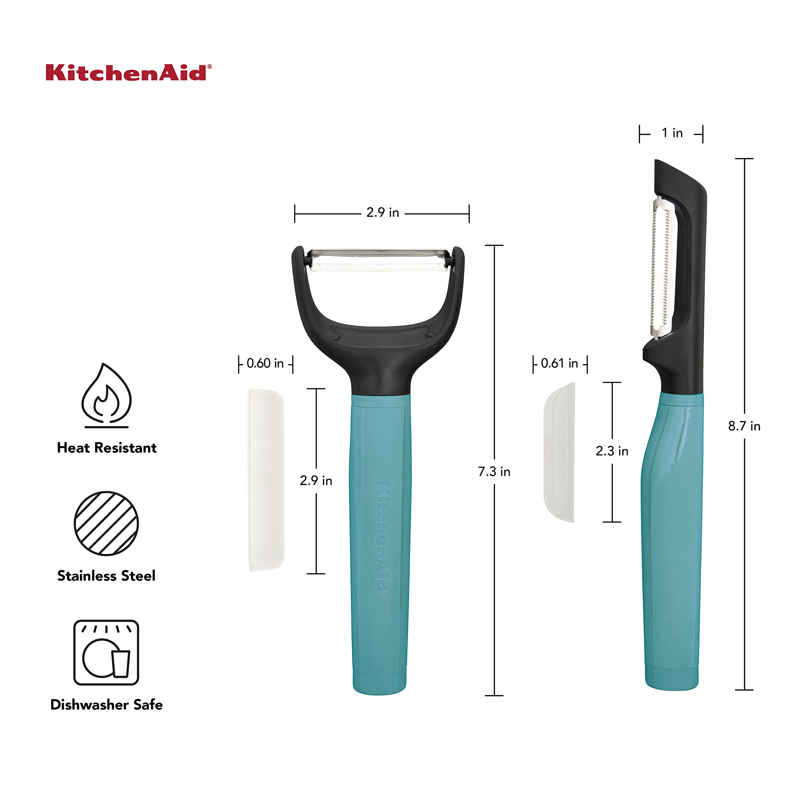 Foto 3 pulgar | Juego de Peladores Kitchenaid Universal Aqua Sky - Venta Internacional
