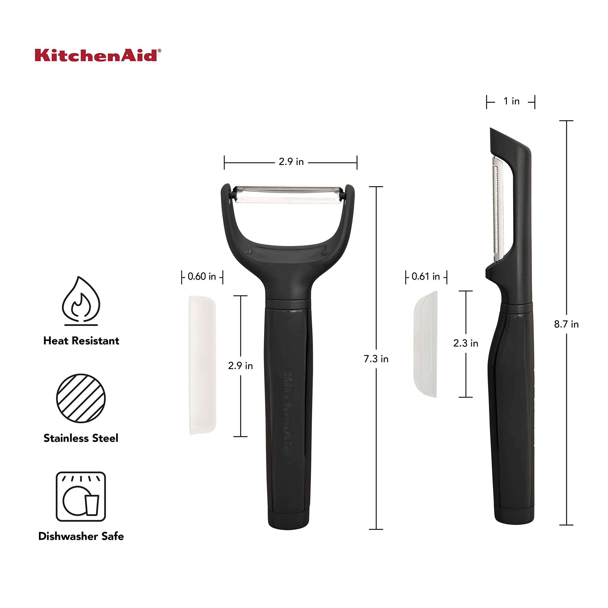 Foto 3 pulgar | Juego De Peladores Kitchenaid Universal Negro - Venta Internacional