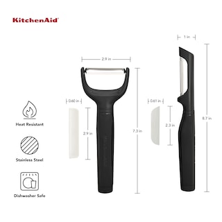 Foto 2 | Juego De Peladores Kitchenaid Universal Negro - Venta Internacional