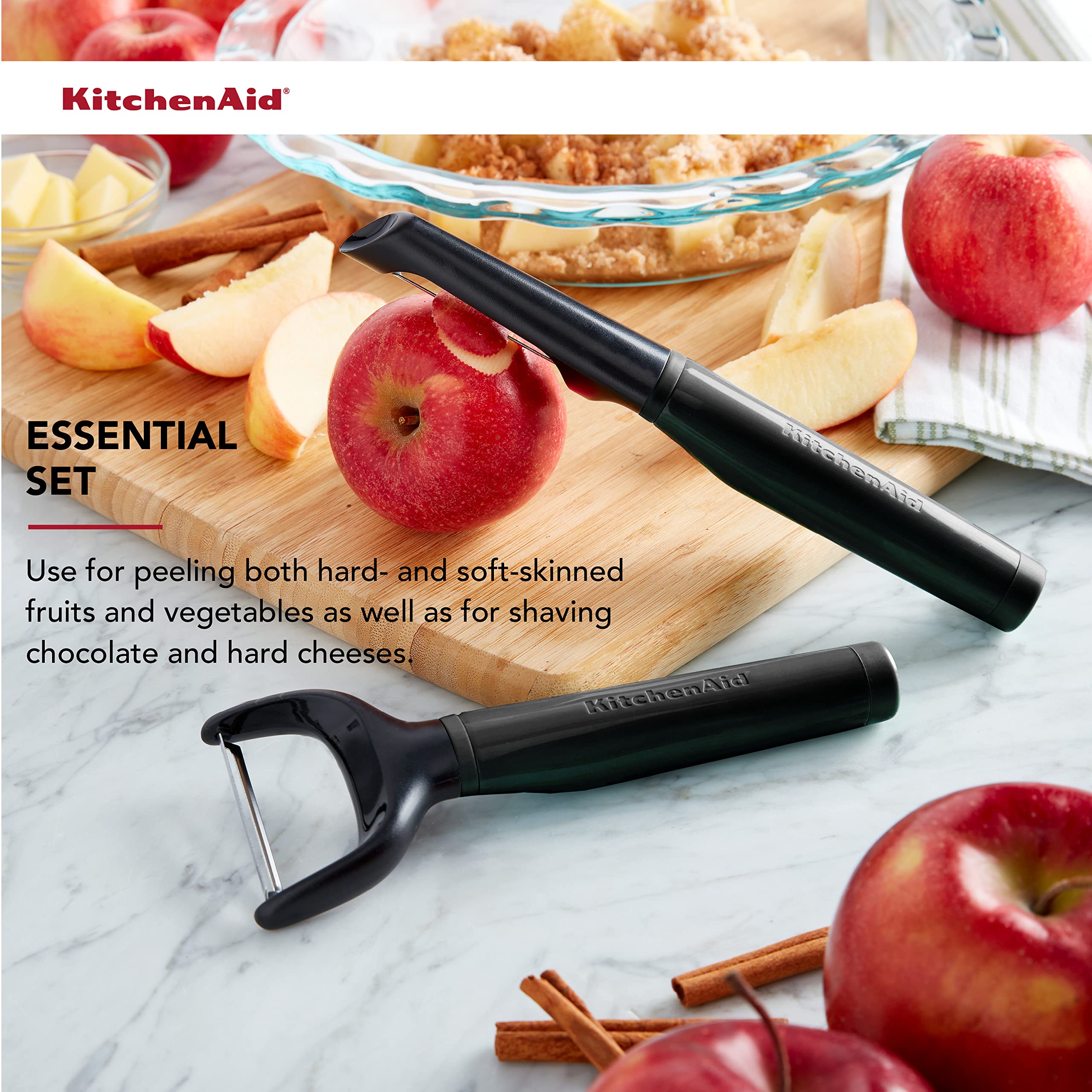 Foto 4 pulgar | Juego De Peladores Kitchenaid Universal Negro - Venta Internacional