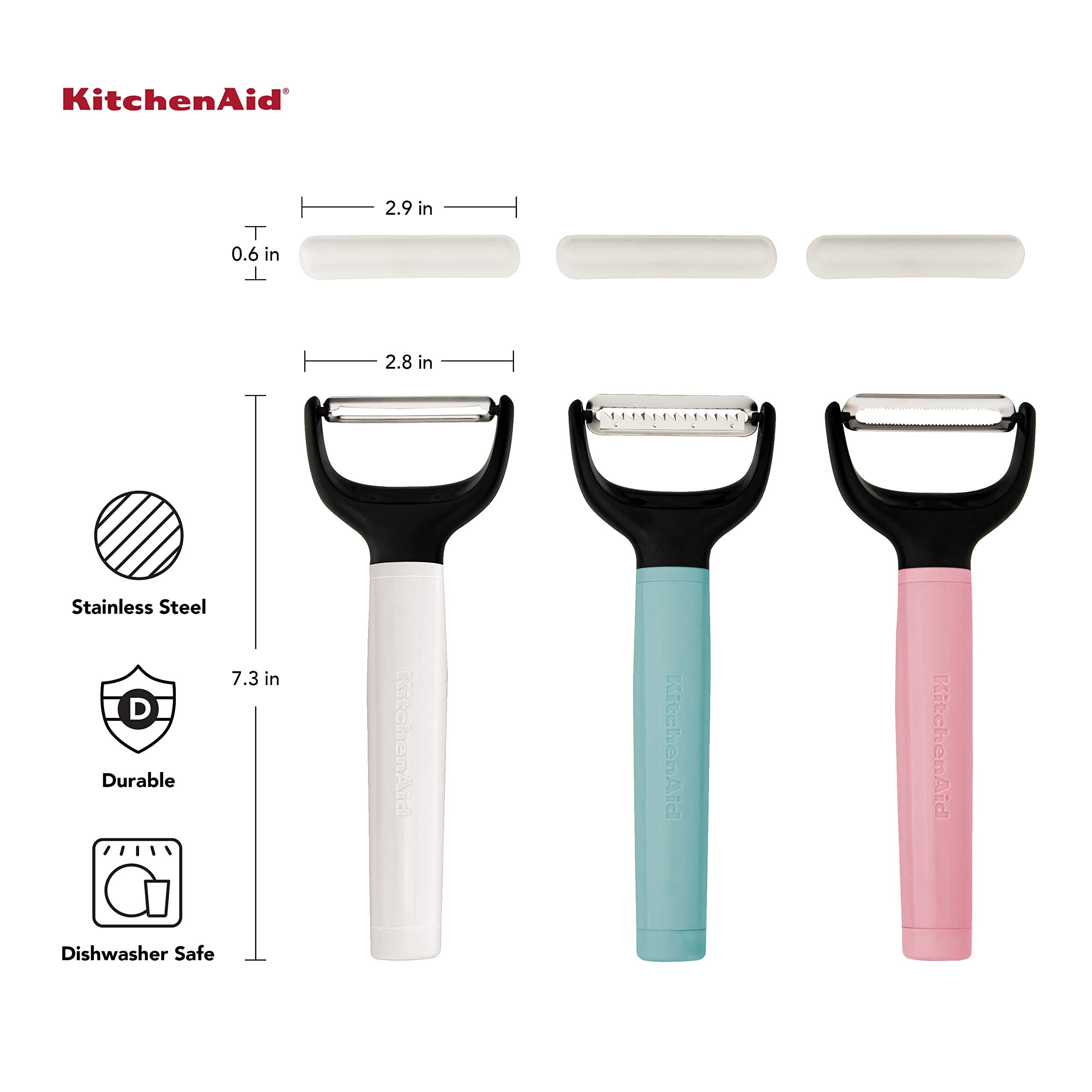 Foto 3 pulgar | Juego De Peladores Kitchenaid Universal 3 Piezas - Venta Internacional