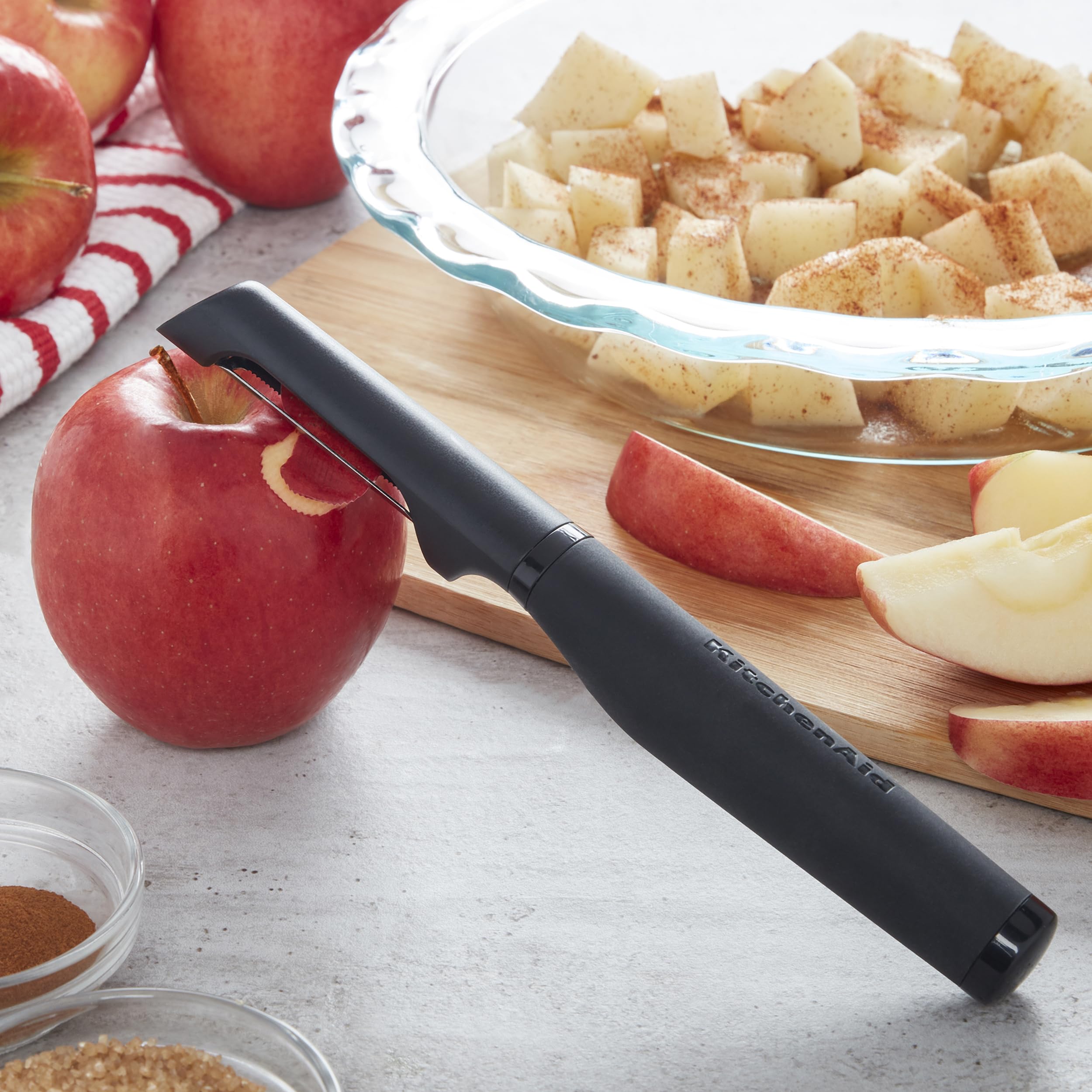 Foto 6 pulgar | Pelador Kitchenaid Soft Classic Euro Con Hoja Dentada - Venta Internacional