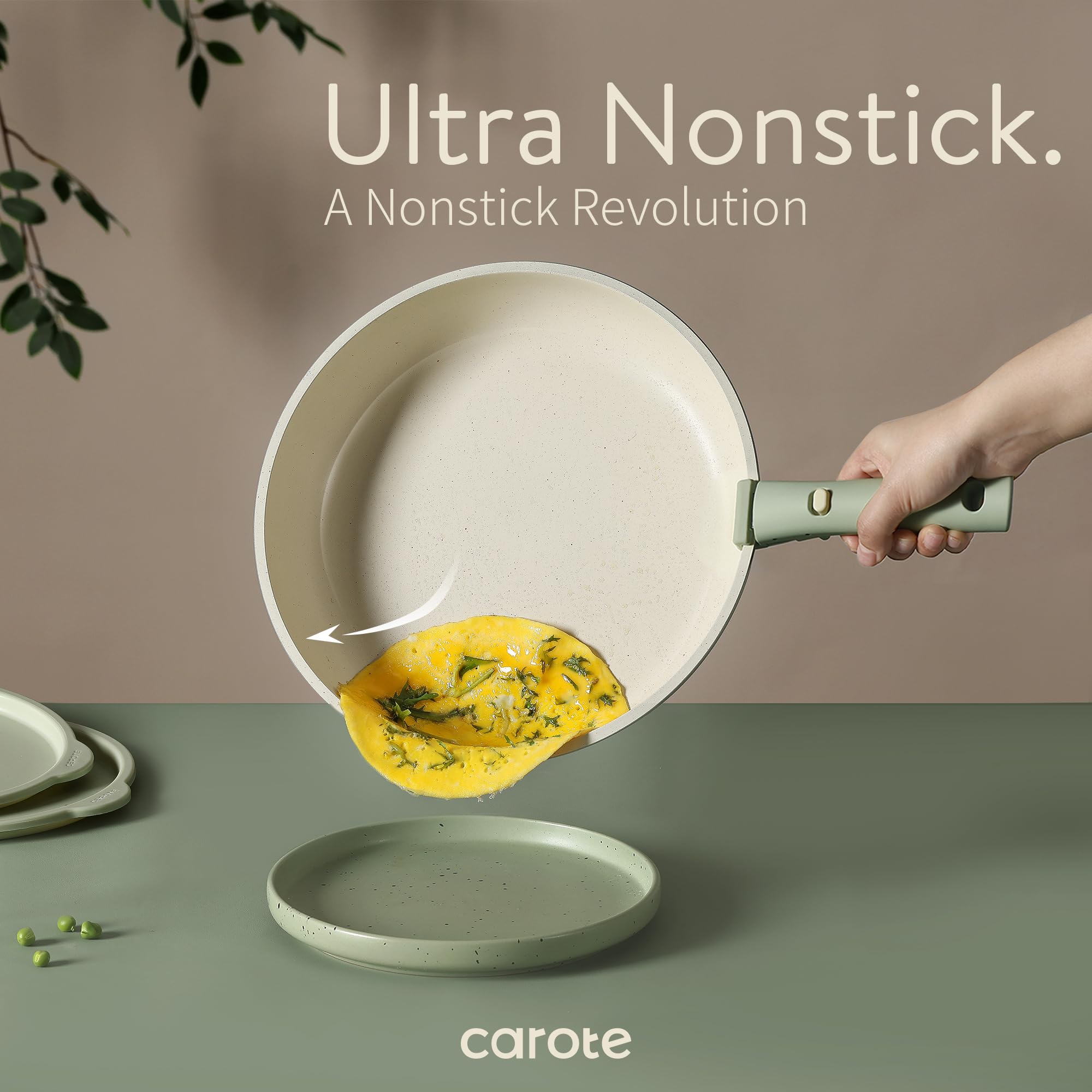 Foto 4 pulgar | Juego De Utensilios De Cocina Carote, 23 Piezas, Antiadherentes Con Mango Desmontable - Venta Internacional.