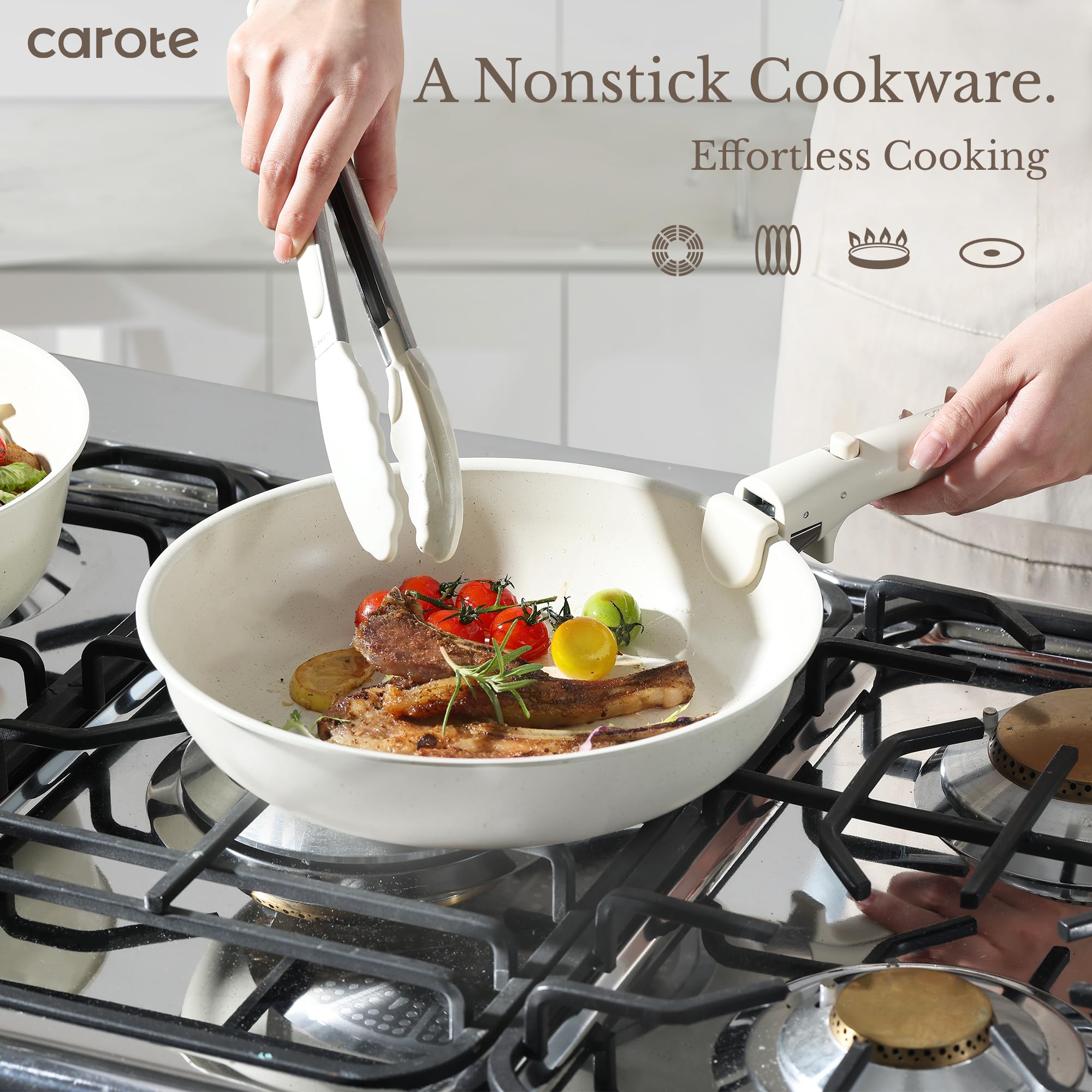 Foto 4 pulgar | Batería de Cocina Carote Antiadherentes 11 Piezas - Venta Internacional