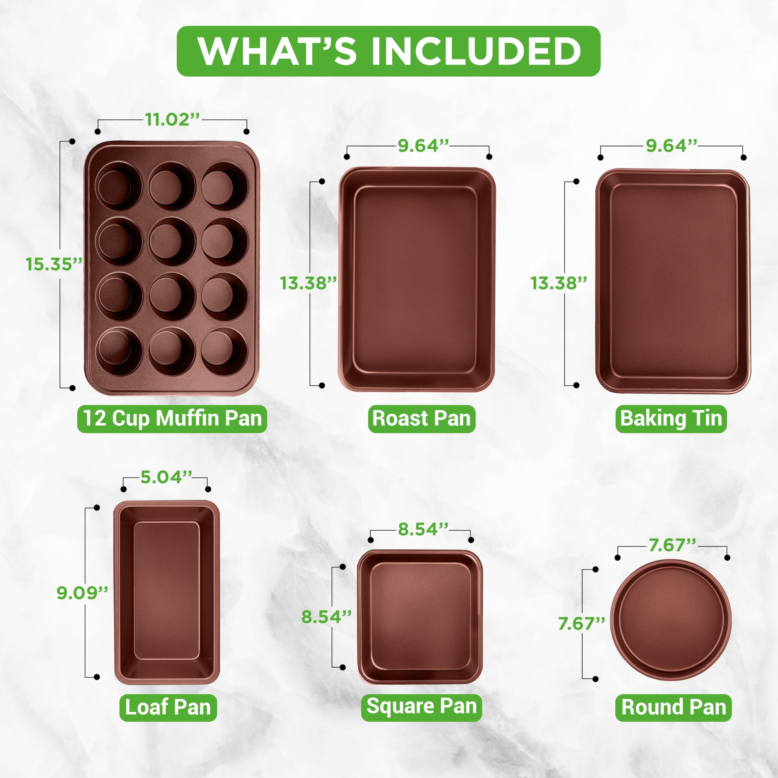 Foto 4 | Set De Utensilios De Cocina Y Horno Nutrichef, 20 Piezas, Antiadherentes - Venta Internacional.