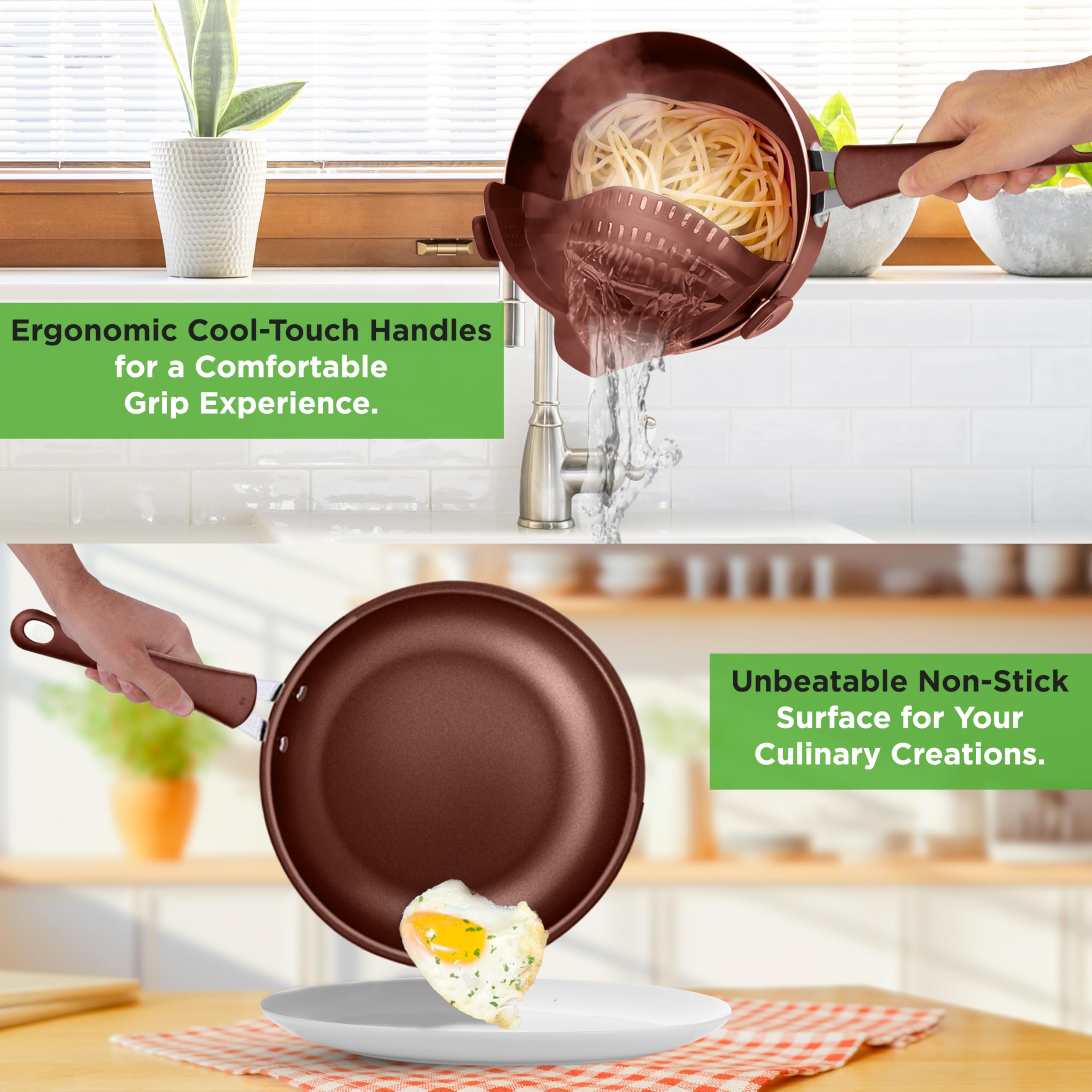 Foto 6 pulgar | Set De Utensilios De Cocina Y Horno Nutrichef, 20 Piezas, Antiadherentes - Venta Internacional.
