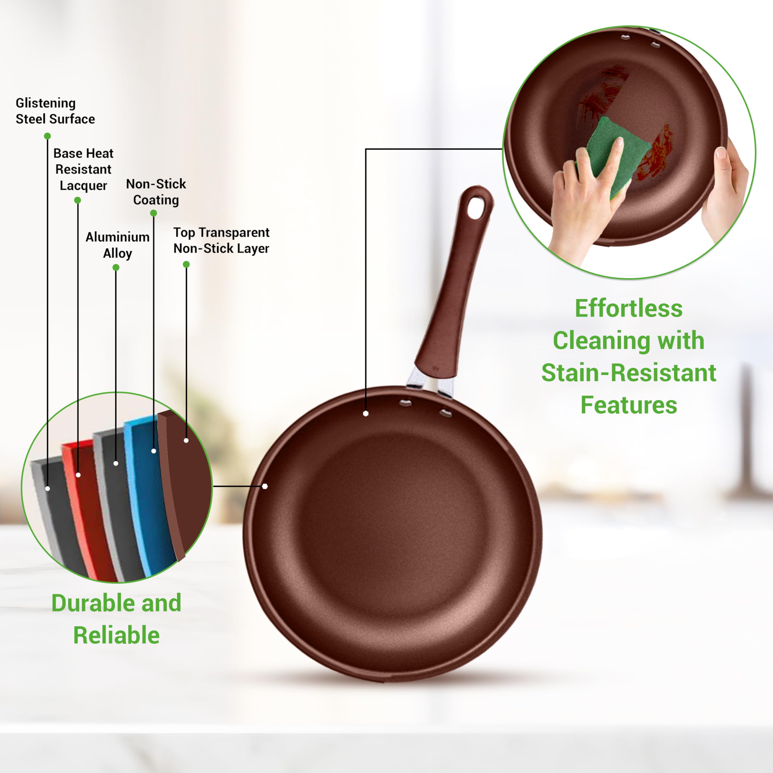 Foto 6 | Set De Utensilios De Cocina Y Horno Nutrichef, 20 Piezas, Antiadherentes - Venta Internacional.