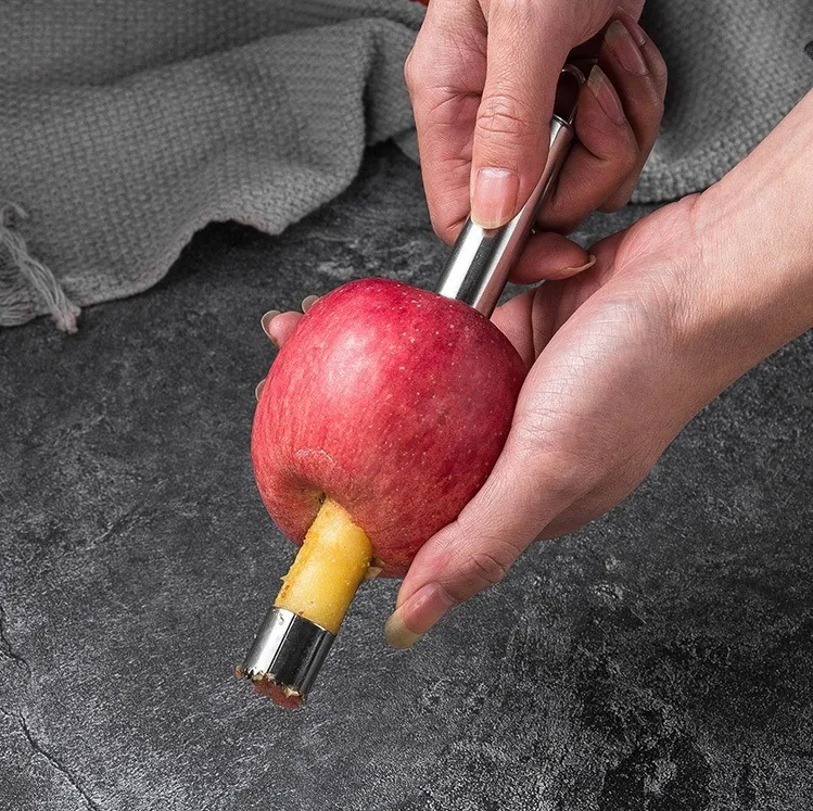 Foto 5 pulgar | Juego De Cortador De Piña Y Descorazonador De Manzana Xtellar Color Plata