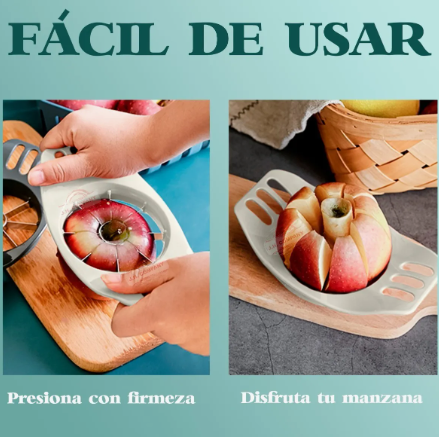 Foto 4 pulgar | Cortador Xtellar Descorazonador De Manzana Fruta Cocina Rebana 10051 Color Crema
