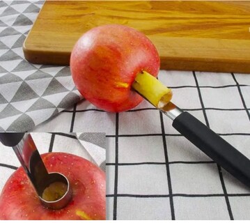 Foto 3 | Descorazonador Xtellar Manzana Fruta Cupcakes Acero Inoxidable