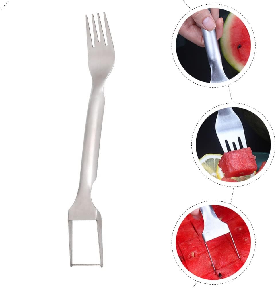 Foto 4 pulgar | Cortador De Sandía 2 En 1 De Acero Inoxidable - Venta Internacional.