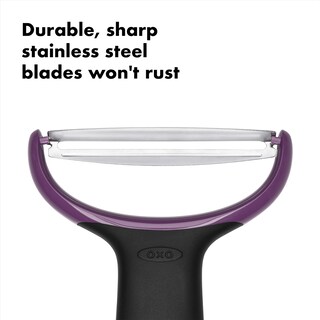 Foto 2 | Pelador Oxo Good Grips Para Verduras Grandes, Preparado En Y, Negro - Venta Internacional.