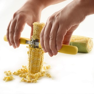 Foto 4 | Cortador De Maíz Norpro Gripez De Acero Inoxidable Amarillo, Talla Única - Venta Internacional.