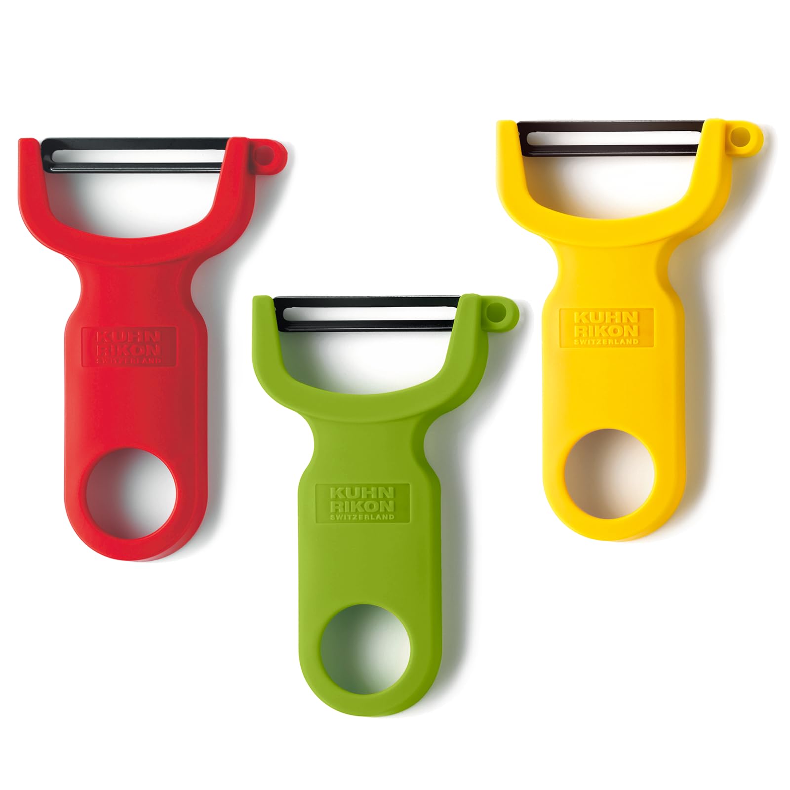 Foto 2 pulgar | Peeler Kuhn Rikon Original Swiss  Paquete De 3 Unidades  Rojo/verde/amarillo - Venta Internacional.