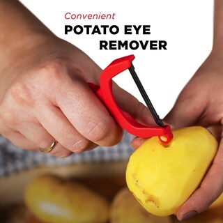 Foto 5 | Peeler Kuhn Rikon Original Swiss Paquete De 3 Unidades Rojo/verde/amarillo - Venta Internacional.