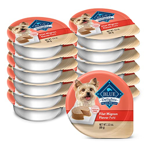 Alimento Húmedo Para Perros Blue Buffalo Delights Filet Mignon De Raza Pequeña - Venta Internacional.