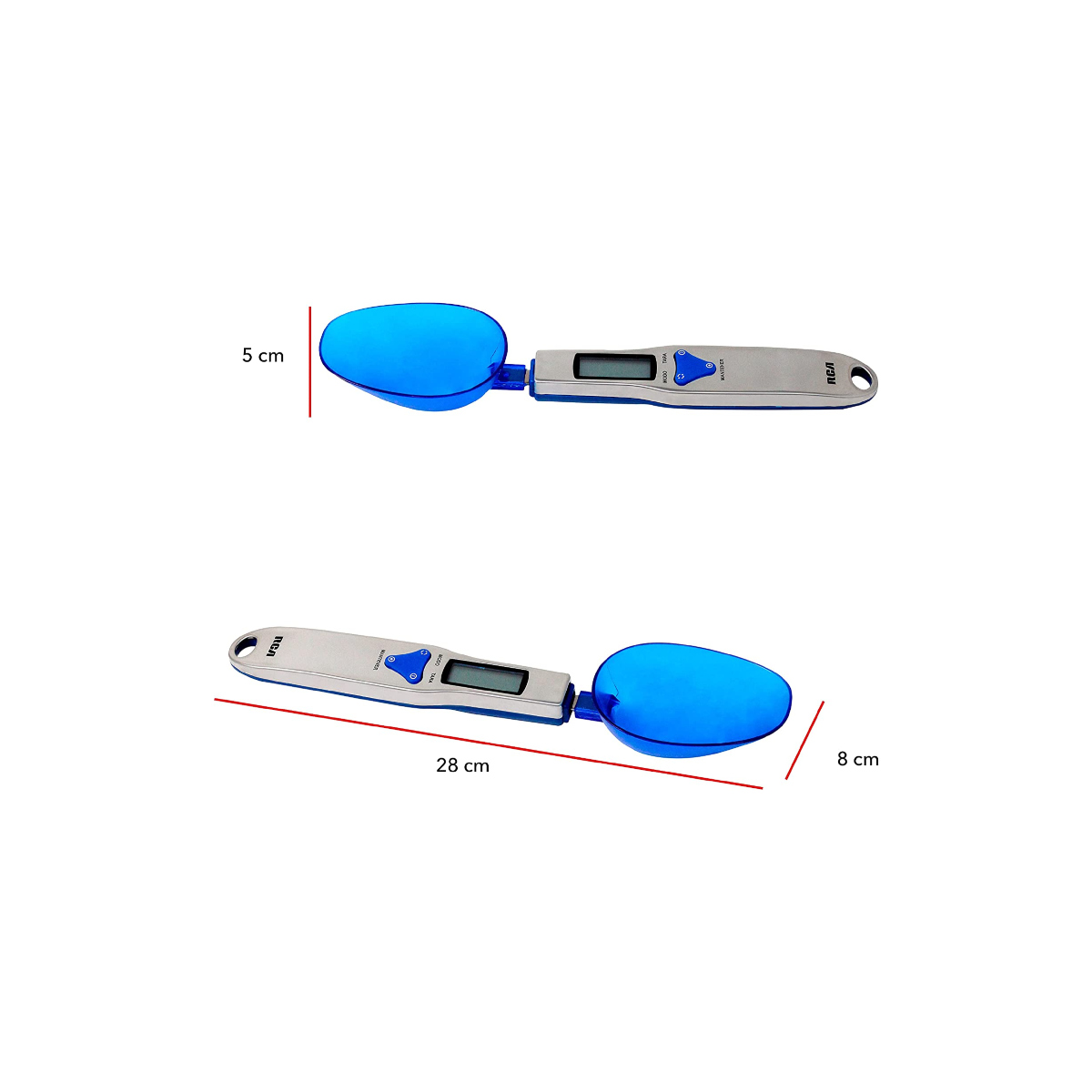 Foto 5 | Cuchara Medidora Digital RCA RC-CM Azul