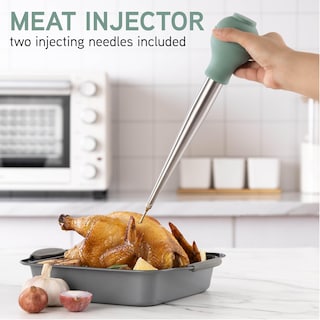 Foto 5 | Jeringa Turkey Baster Cook With Color Apta Para Uso Alimentario Con Cepillo - Venta Internacional.