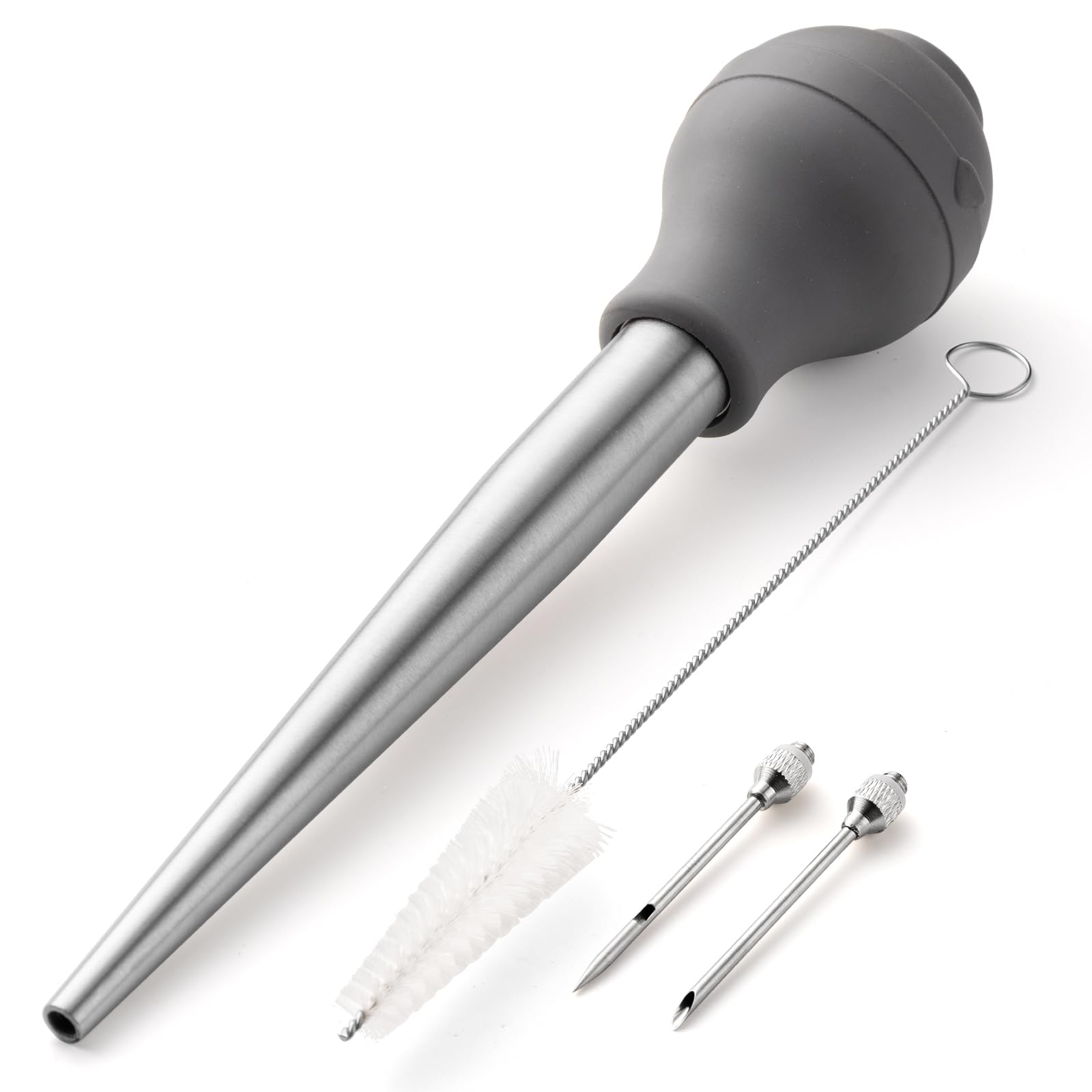 Jeringa Turkey Baster Cook With Color Apta Para Uso Alimentario Con Cepillo - Venta Internacional.