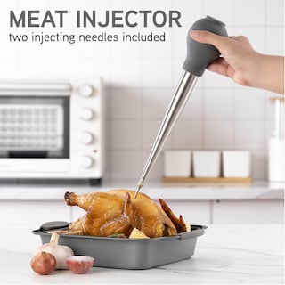 Foto 5 | Jeringa Turkey Baster Cook With Color Apta Para Uso Alimentario Con Cepillo - Venta Internacional.