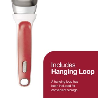 Foto 5 | Cuchara Para Helado Zyliss Right Scoop Ergonómica Para Lavavajillas, Color Rojo - Venta Internacional.