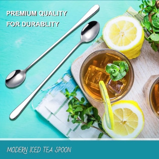 Foto 3 | Té Helado, Café Y Helado Spoon Hiware De 9 Pulgadas Con Mango Largo - Venta Internacional.