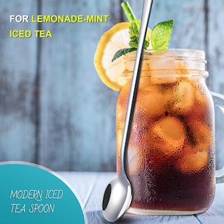 Foto 4 | Té Helado, Café Y Helado Spoon Hiware De 9 Pulgadas Con Mango Largo - Venta Internacional.
