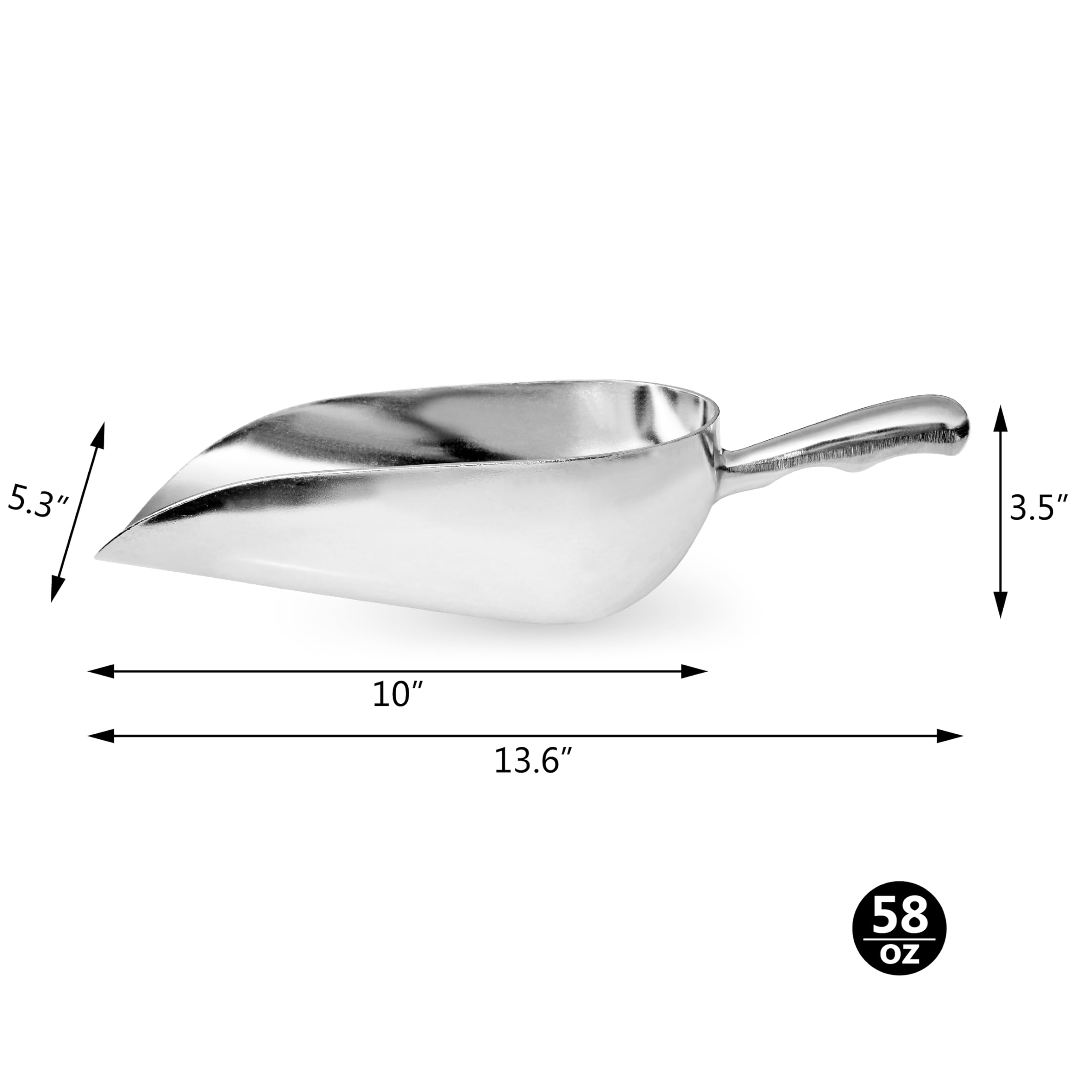 Foto 3 pulgar | Cuchara Utilitaria New Star 34585 De Aluminio Fundido De 1700 Ml - Venta Internacional.