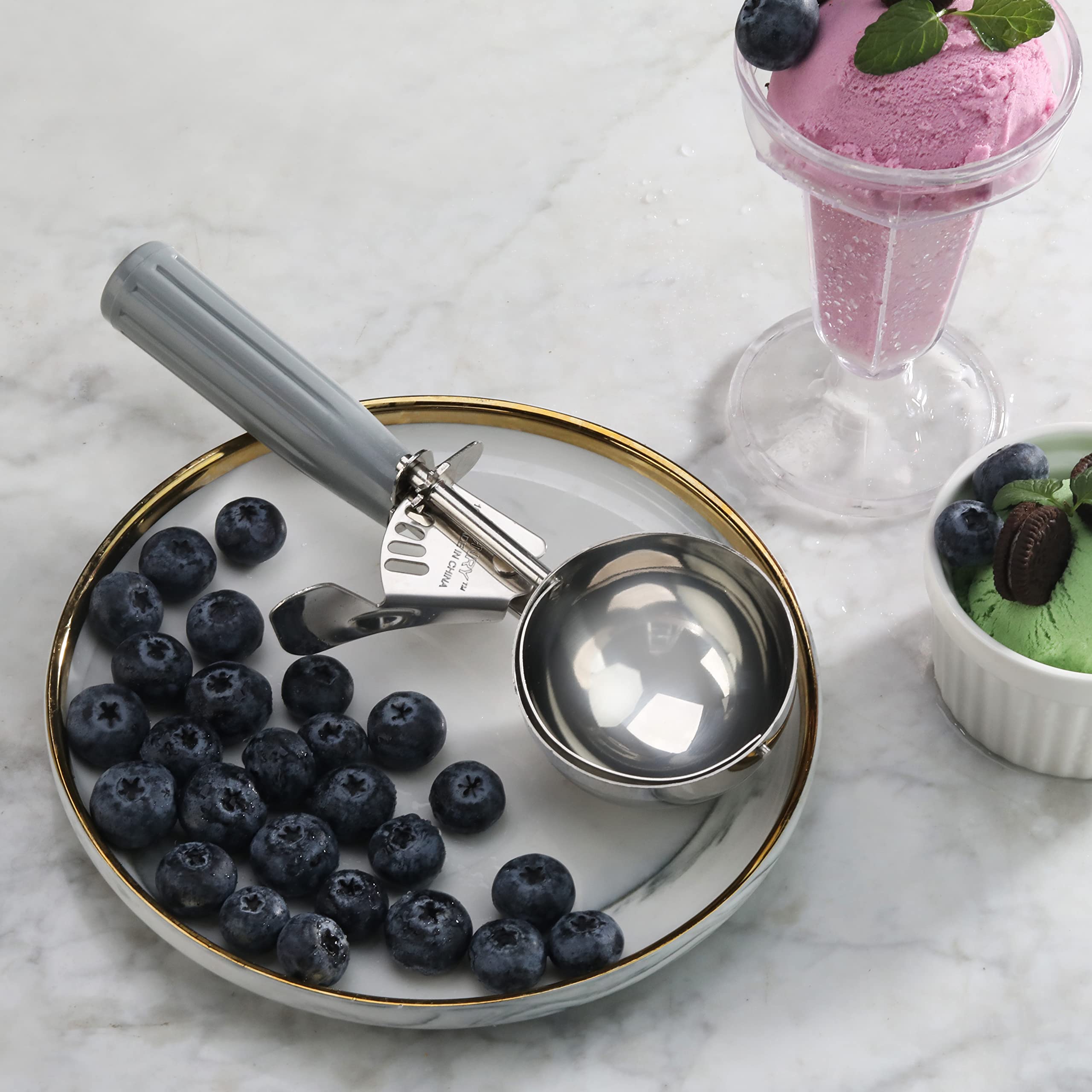 Foto 4 | Cuchara Para Comida New Star Foodservice 34769, 118 Ml, Acero Inoxidable 18/8 - Venta Internacional.
