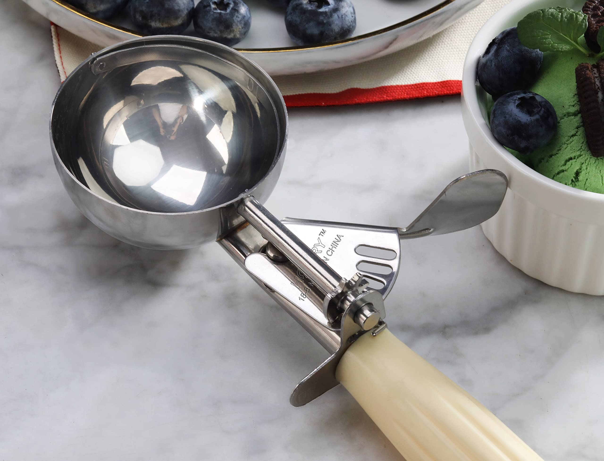 Foto 4 | Cuchara Para Comida New Star Foodservice 34783, 110 Ml, Acero Inoxidable 18/8 - Venta Internacional.
