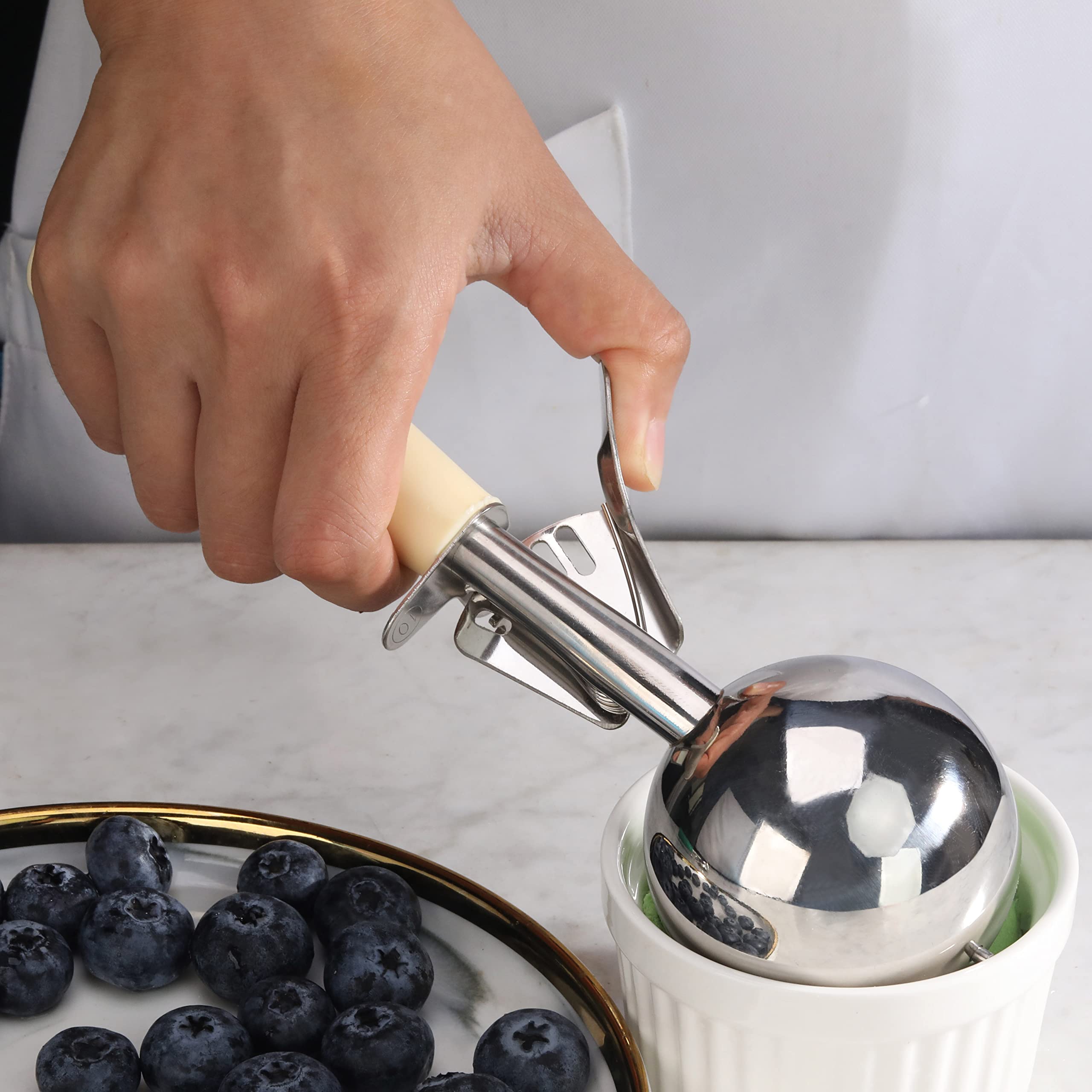 Foto 6 pulgar | Cuchara Para Comida New Star Foodservice 34783, 110 Ml, Acero Inoxidable 18/8 - Venta Internacional.