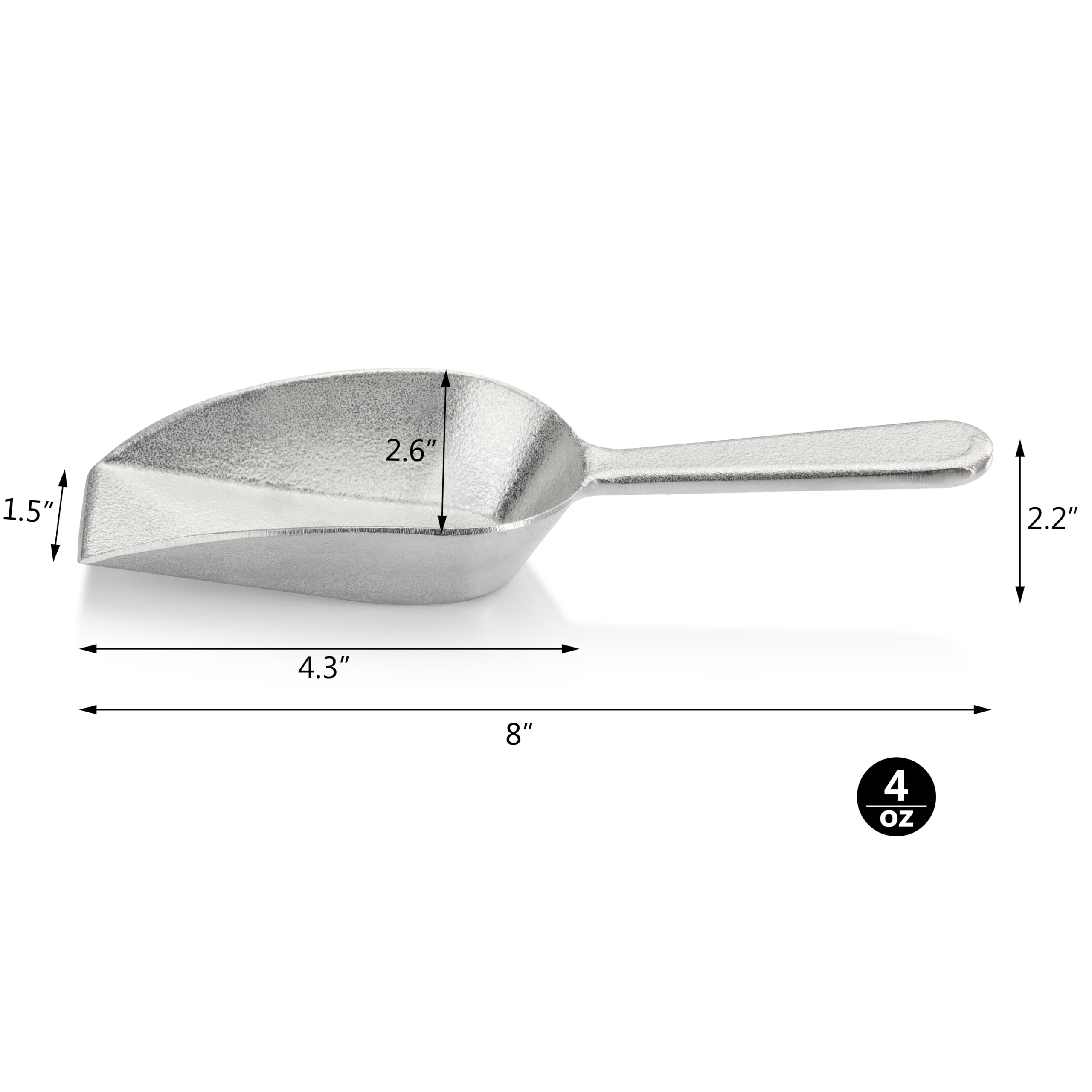 Foto 3 pulgar | Cuchara de Aluminio New Star Foodservice Plateado-Venta Internacional