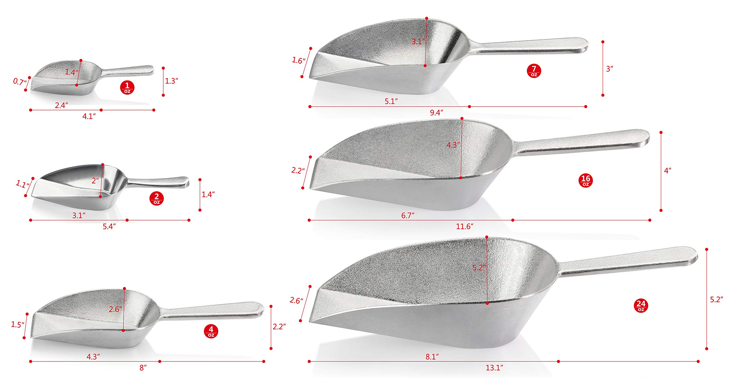 Foto 4 pulgar | Cuchara de Aluminio New Star Foodservice Plateado-Venta Internacional