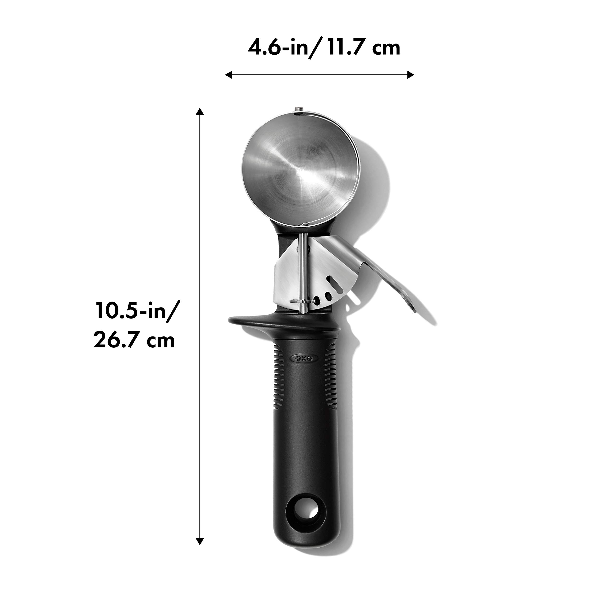 Foto 3 pulgar | Cuchara Para Helado Oxo Good Grips Classic De Acero Inoxidable Negro - Venta Internacional.