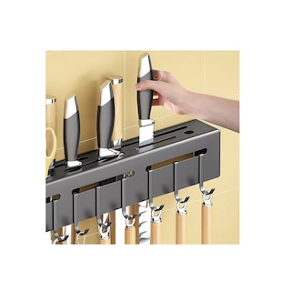 Foto 3 | Organizador Eo Safe Imports ESI-11527 Negro 60 cm 8 Ganchos