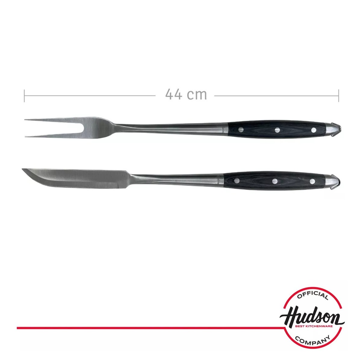 Foto 4 pulgar | Set Parrillero Hudson 4pz Trinche, Espátula, Cuchillo, Pinza