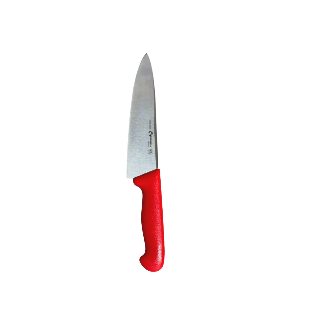 Foto 2 pulgar | Cuchillo Chef Rojo 12'' Shorbull