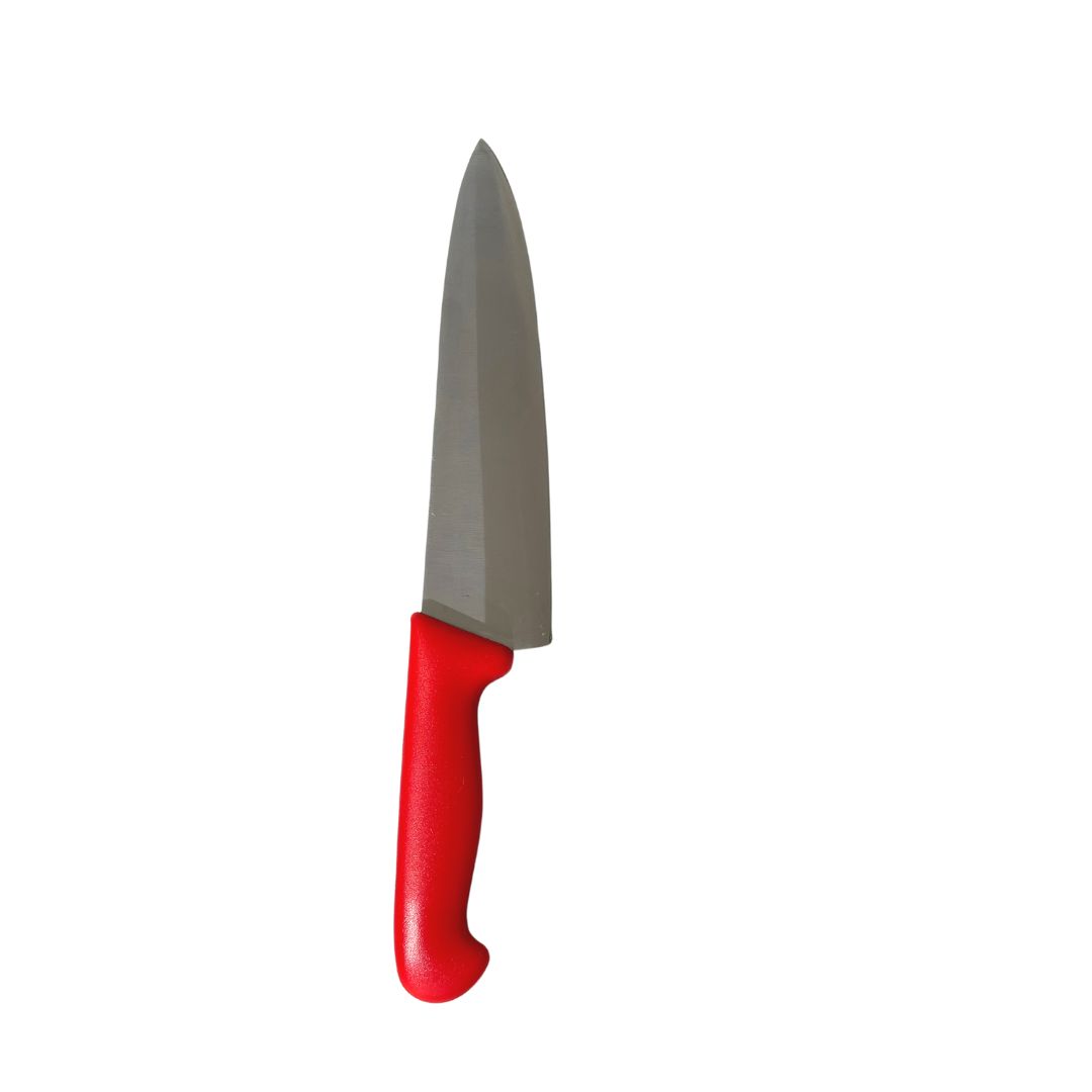 Foto 3 pulgar | Cuchillo Chef Rojo 12'' Shorbull