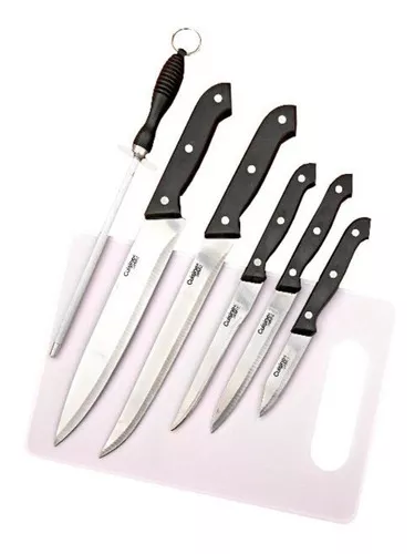 Foto 2 pulgar | Cuchillos de Cocina Gibson de 7 Piezas